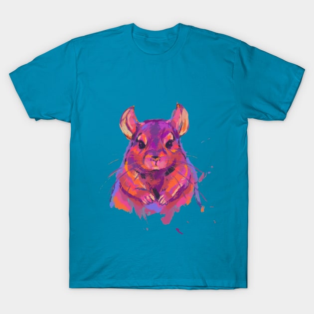 Colorful Chin T-Shirt by G3ny